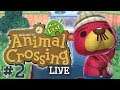 Paths + Planning out the Town! | Let's Play Animal Crossing: New Leaf LIVE 🦉 (Episode 2)