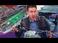 I used a motorcycle during a DEMOLITION DERBY!