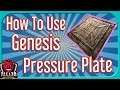 How To Use Pressure Plate | Ark Genesis |