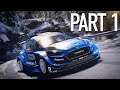 WRC 9 Career Mode Walkthrough Part 1 - JUNIOR WRC AT RALLY SWEDEN (PC Gameplay)