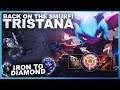 BACK ON THE SMURF! TRISTANA TIME! - Iron to Diamond | League of Legends