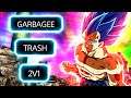 He Called Me Garbage, So I Made Him Rage Quit Xenoverse 2 With Super Saiyan Blue Kaioken Vegeta