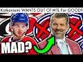 Jesperi Kotkaniemi WANTS OUT Of Montreal, Feels Habs FAILED Him?! (NHL Canadiens Trade Rumors/News)