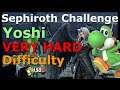 Super Smash Bros. Ultimate - Sephiroth Challenge - VERY HARD Difficulty - (Yoshi)