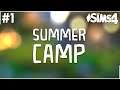 Summer Camp bauen LIVE 🔴 Die Sims 4 Ferien Jugendherberge 💚 Let's Build