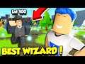 Becoming The STRONGEST WIZARD EVER In Wizard Legends! (Roblox)