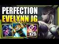 HOW TO PERFECTLY PLAY EVELYNN JUNGLE & CRUSH DIAMOND! - Best Build/Runes S+ Guide League of Legends