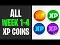 All 46 XP Coins Locations WEEK 1-4 | Fortnite Chapter 2 Season 3
