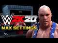 WWE 2K20 PC I Maxed Out The Settings (YOU WILL BE SURPRISED)