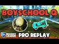 BoyScHool Q Pro Ranked 2v2 POV #56 - Rocket League Replays