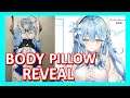 【Hololive】Lamy's Body Pillow Cover Reveal!!!【Eng Sub】