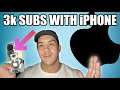 How I got my first 3,000 subscribers with my iPhone