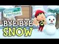 Animal Crossing New Horizons: BYE BYE SNOW (Winter Is Over) Season Details You Should Know!