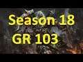 Diablo III ROS barbarian IK HOTA s18 GR 103 HARDCORE