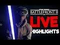 LIVE STREAM HIGHLIGHTS - Star Wars Battlefront 2 Funny & Random Moments LIVE!