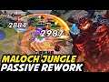 AoV: Maloch Jungle Full Critical Damage After Passive Rework on New Patch Update - Arena of Valor