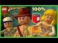 Lego Indiana Jones The Original Adventures #28 FREE THE SLAVES 100% ARTIFACTS E RED BRICK