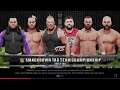 WWE 2K19 Brock '21,Grim VS Matt,Jeff,Dash,Scott Tables Elm. Match WWE SD Tag Titles