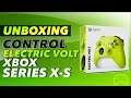 Unboxing Control Xbox Series X-S Electric Volt en Español (MX)