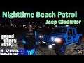 Nighttime Beach Patrol in the Jeep Gladiator | GTA 5 LSPDFR Episode 416