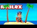 وحيد في الجزيرة لعبة روبلوكس | ROBLOX !! 😭🔥
