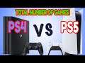 Total number of Games PS4 versus PS5 - Shocking Reveal! #shorts