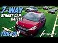7-WAY Street Car Battle in TOKYO!!