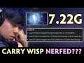 Ana FIRST TIME carry Io after NERF — is core Wisp killed in 7.22g?