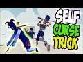 Self Cursed Trick! Pharaoh and Jester vs Every Faction - TABS MODS GAMEPLAY