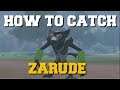 HOW TO CATCH ZARUDE POKEMON SWORD AND SHIELD ISLE OF ARMOR DLC (HOW TO GET ZARUDE)
