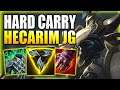 HOW TO PLAY HECARIM JUNGLE & HARD CARRY TEAMFIGHTS! - Best Build/Runes Guide - League of Legends