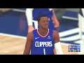 (Los Amgeles Clippers vs Dallas Mavericks RD 1 Game 3) Playoffs Simulation (NBA 2K20)