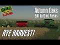 🔴 Harvesting RYE!  - Autumn Oaks (DFMEP) - Episode 11