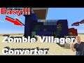 Minecraft | Easy Zombie Villager Converter | Tutorial | Feb 21