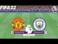 FIFA 22 | Manchester United vs Manchester City - 2021/22 Premier League