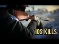 Gold Never Rust, 102 Kills on Fort de vaux  CQ gameplay #battlefield1 #6RAG #SMG