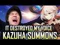 I SUMMONED FOR KAZUHA BUT IT COST ME MY VOICE