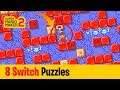 8 Switch Puzzles | Super Mario Maker 2