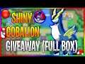 🔴 LIVE Shiny Cobalion + Master Ball Giveaway (Full Box) | Pokémon Sword & Shield