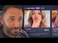 Reckful browses E-Girl website w/ Twitch Chat