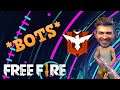Como EMPAREJAR con BOTS en Free Fire clasificatoria 2021 temporada 22|como rankear en free fire