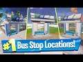 Visit different Bus Stops in a single match Locations  - Fortnite (Remedy vs Toxin Challenge)