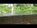 Calming Fountain and Falls at Coastal Maine Botanical Gardens in Boothbay