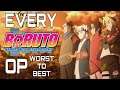 EVERY Boruto Opening Ranked WORST to BEST!
