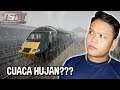 Jadi Masinis Kereta Api Di Saat Hujan - Train Sim World Indonesia