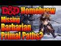 5E D&D Beyond Homebrew: Top 10 Barbarian Paths
