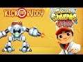 Kick The Buddy VS Subway Surfers London | Android Games Gameplay | Friction Games