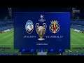 Atalanta FC VS Villareal FC | 1 - 2 | Champions League 21-22 | J6 | Gameplay