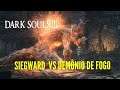 Dark souls III - Siegward (npc) Vs Demônio de fogo