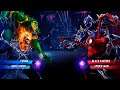 Green Venom & Ghost Rider vs Black Panther & Spiderman (Very Hard) - Marvel vs Capcom | 4K UHD